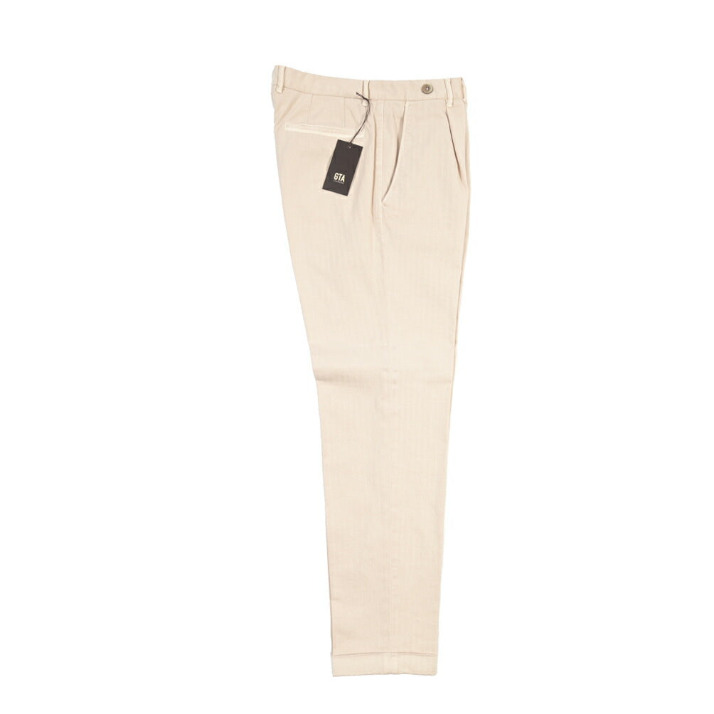 GTA “BYRON” ストレッチコットン ワンタックグルカパンツ / SLIM / メンズ