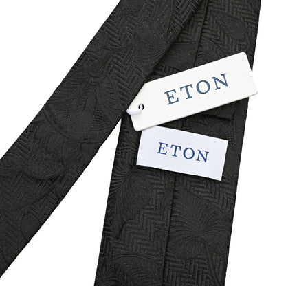 SALE｜ETON シルク100% 総柄ネクタイ