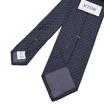 ETON シルク100% ネクタイ ドット