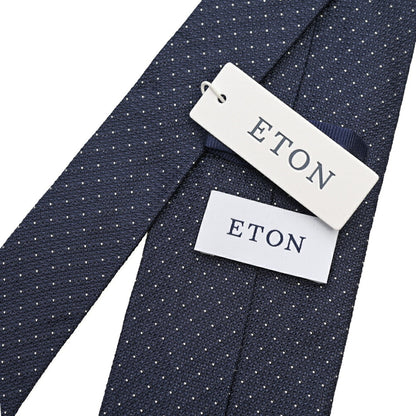 ETON シルク100% ネクタイ ドット
