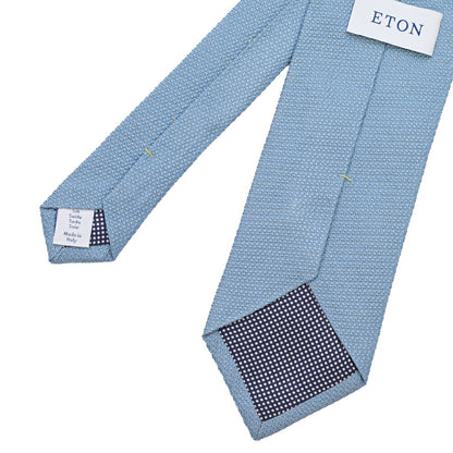 ETON シルク100% 織柄ネクタイ