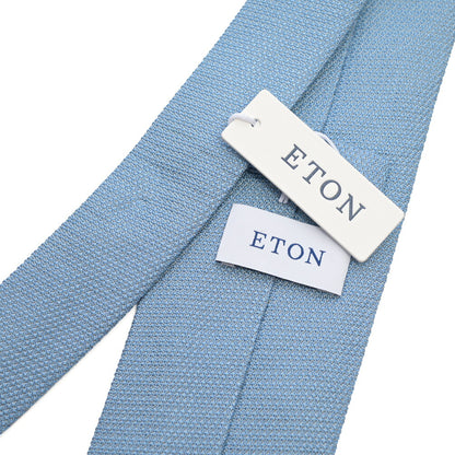 ETON シルク100% 織柄ネクタイ