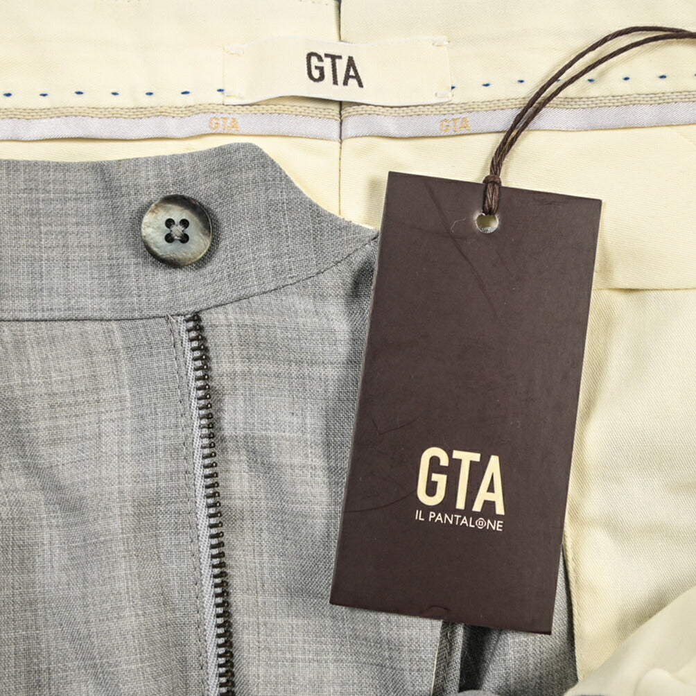 SALE｜GTA “772 L” ウール100% ワンタックスラックス / SLIM FIT