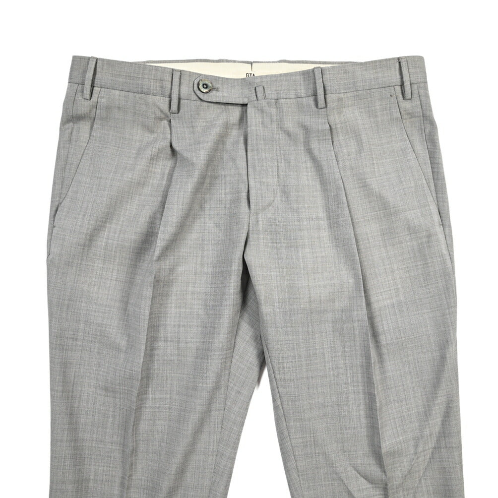SALE｜GTA “772 L” ウール100% ワンタックスラックス / SLIM FIT