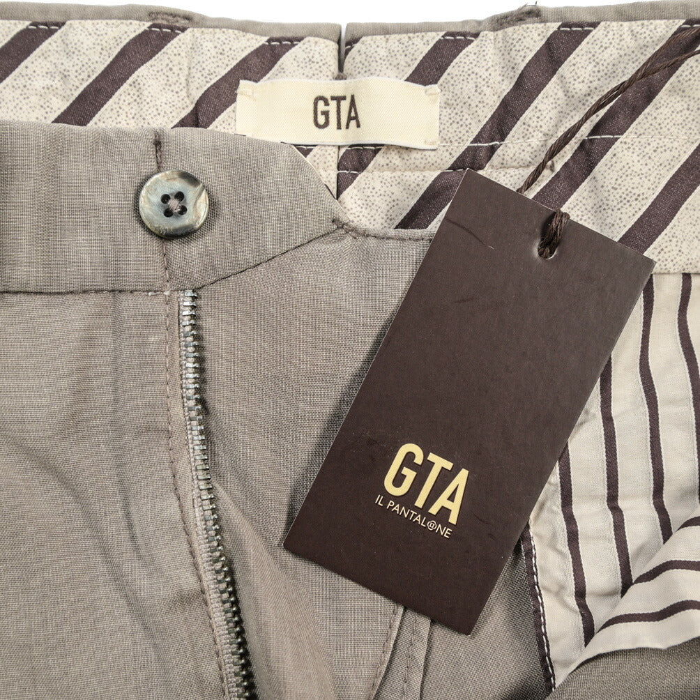 SALE｜GTA “BYRON” ヴァージンウール100% ワンタックスラックス / SLIM FIT