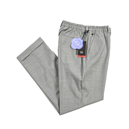 SALE｜GTA “ALFIO” ヴァージンウール100% ノータックイージースラックス / SLIM FIT