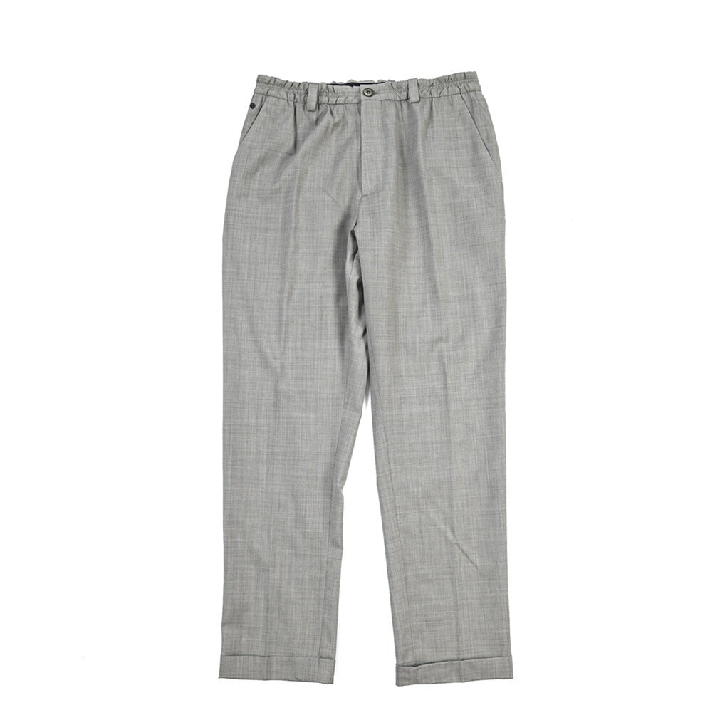 SALE｜GTA “ALFIO” ヴァージンウール100% ノータックイージースラックス / SLIM FIT