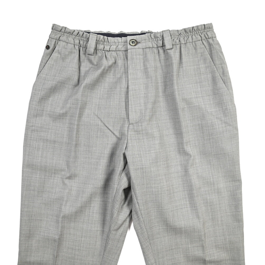 SALE｜GTA “ALFIO” ヴァージンウール100% ノータックイージースラックス / SLIM FIT