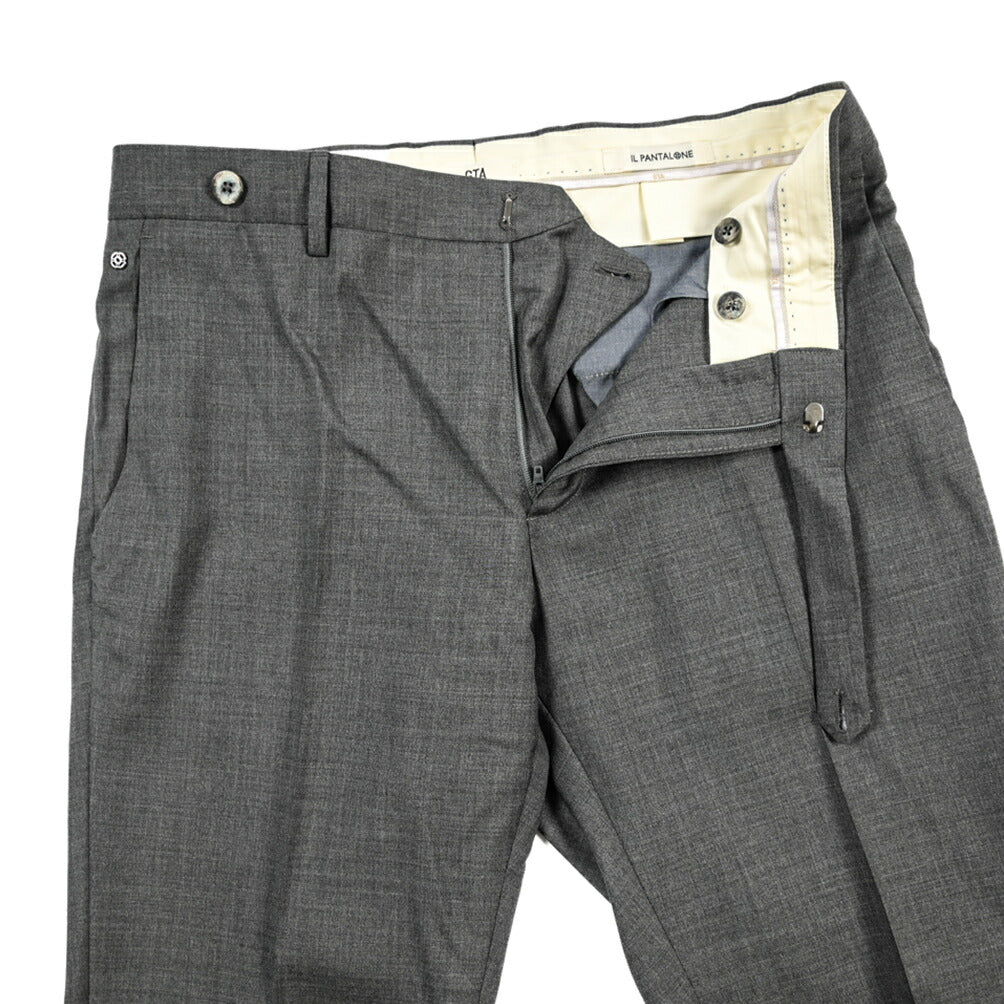SALE｜GTA “BARRY” ウール100% ノータックスラックス / SLIM FIT