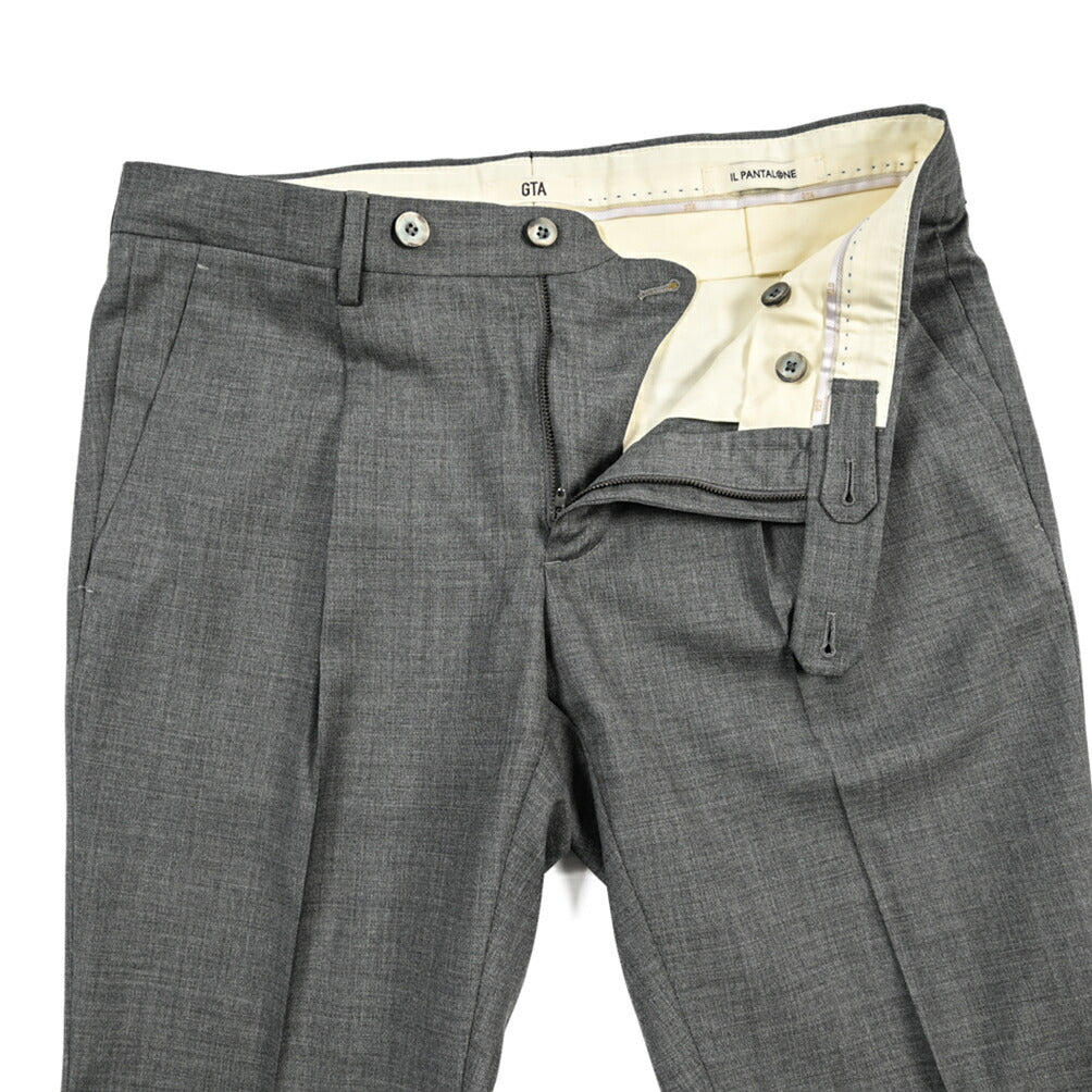SALE｜GTA “772 L” ウール100% ワンタックスラックス / SLIM FIT
