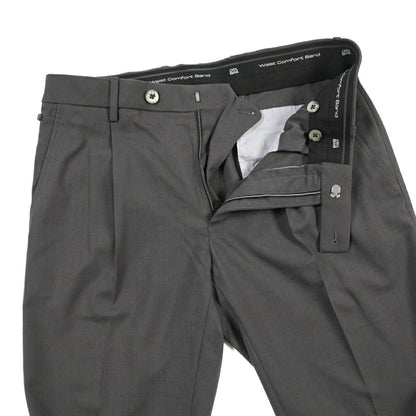 SALE｜GTA “RICCARDO” ビスコース混ウール ウエストバンド付きワンタックスラックス / SLIM FIT
