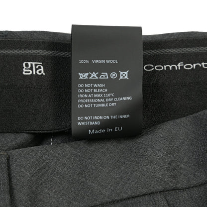 SALE｜GTA “RICCARDO” ヴァージンウール100% ウエストバンド付きワンタックスラックス / SLIM FIT