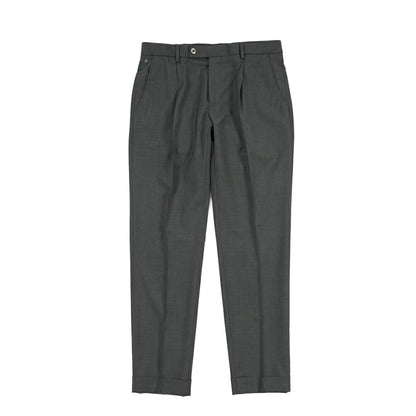 SALE｜GTA “RICCARDO” ヴァージンウール100% ウエストバンド付きワンタックスラックス / SLIM FIT