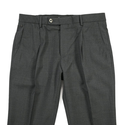 SALE｜GTA “RICCARDO” ヴァージンウール100% ウエストバンド付きワンタックスラックス / SLIM FIT
