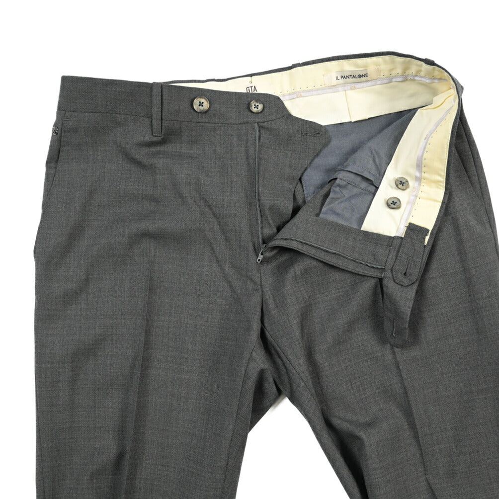 GTA “800 G SL” ウール100% ノータックスラックス / SLIM FIT