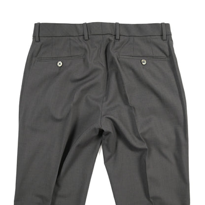 SALE｜GTA “RICCARDO” ビスコース混ウール ウエストバンド付きワンタックスラックス / SLIM FIT