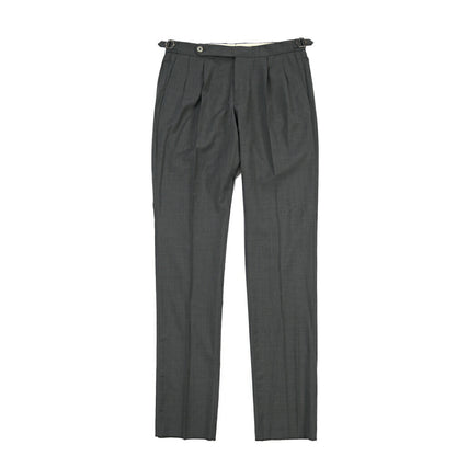SALE｜GTA “HERRICK” ヴァージンウール100% ツータックスラックス / SLIM FIT