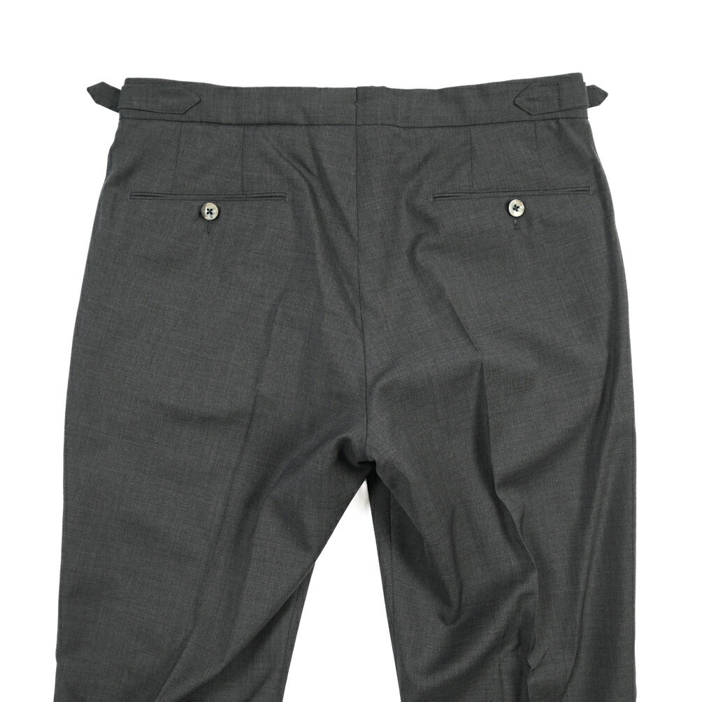 SALE｜GTA “HERRICK” ヴァージンウール100% ツータックスラックス / SLIM FIT