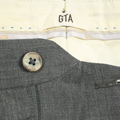 SALE｜GTA “BYRON C” ウール100% ワンタックスラックス / SLIM FIT