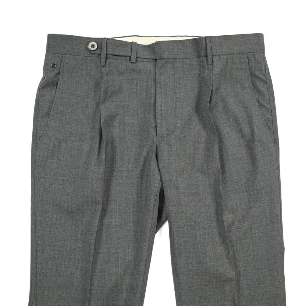 SALE｜GTA “BYRON C” ウール100% ワンタックスラックス / SLIM FIT