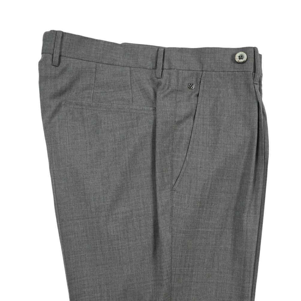 SALE｜GTA “BYRON C” ウール100% ワンタックスラックス / SLIM FIT