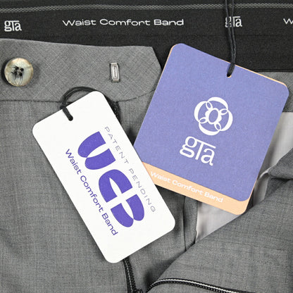 SALE｜GTA “RICCARDO” ヴァージンウール100% ウエストバンド付きワンタックスラックス / SLIM FIT
