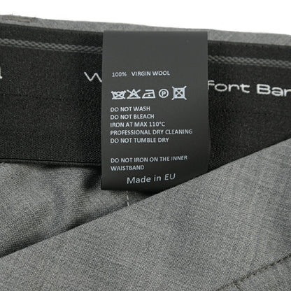 SALE｜GTA “RICCARDO” ヴァージンウール100% ウエストバンド付きワンタックスラックス / SLIM FIT