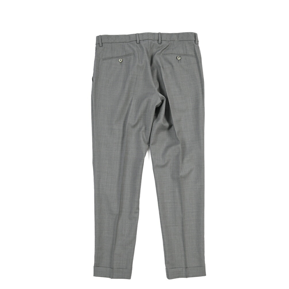 SALE｜GTA “RICCARDO” ヴァージンウール100% ウエストバンド付きワンタックスラックス / SLIM FIT
