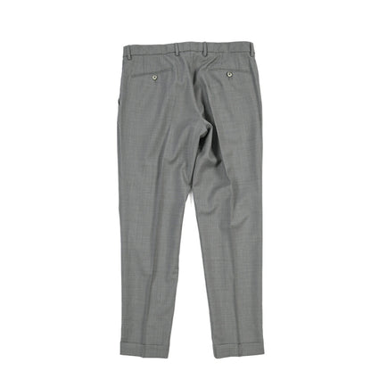 SALE｜GTA “RICCARDO” ヴァージンウール100% ウエストバンド付きワンタックスラックス / SLIM FIT