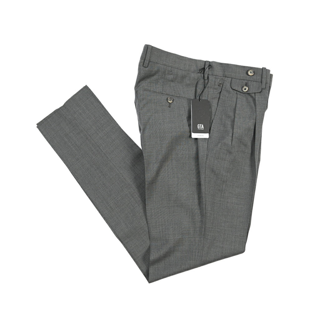 SALE｜GTA “HARRY” ウール100% ツータックスラックス / COMFORT FIT