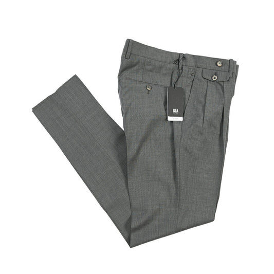 GTA “HARRY” ウール100% ツータックスラックス / COMFORT FIT
