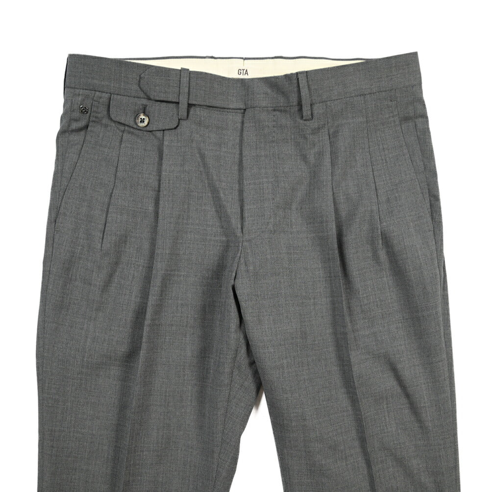SALE｜GTA “HARRY” ウール100% ツータックスラックス / COMFORT FIT