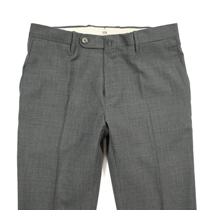 SALE｜GTA “800 SL” ウール100% ノータックスラックス / SLIM FIT