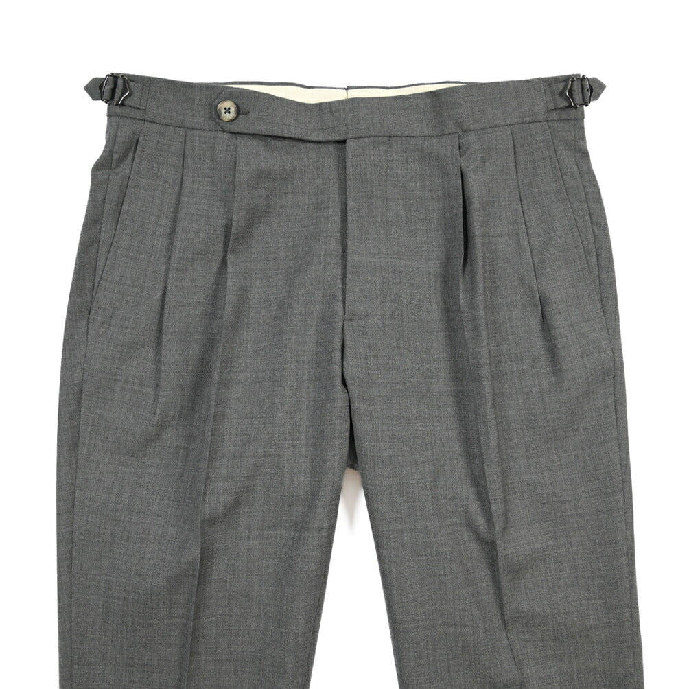 SALE｜GTA “HERRICK” ウール100% ツータックスラックス / COMFORT FIT