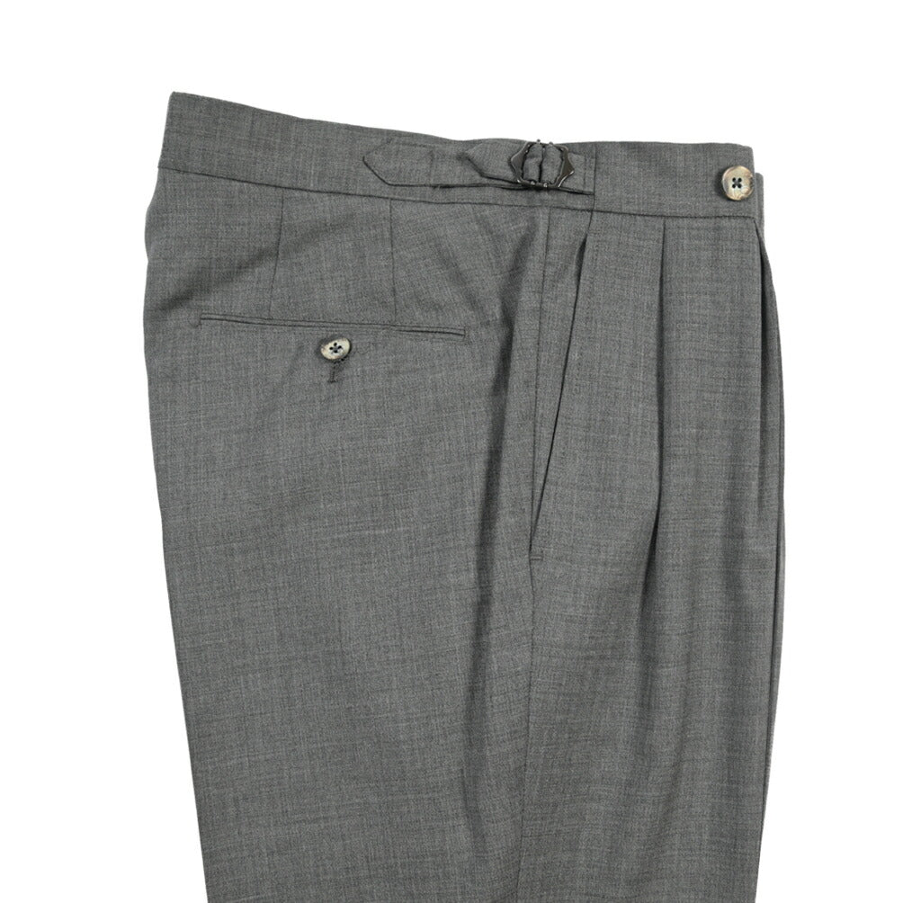 SALE｜GTA “HERRICK” ウール100% ツータックスラックス / COMFORT FIT