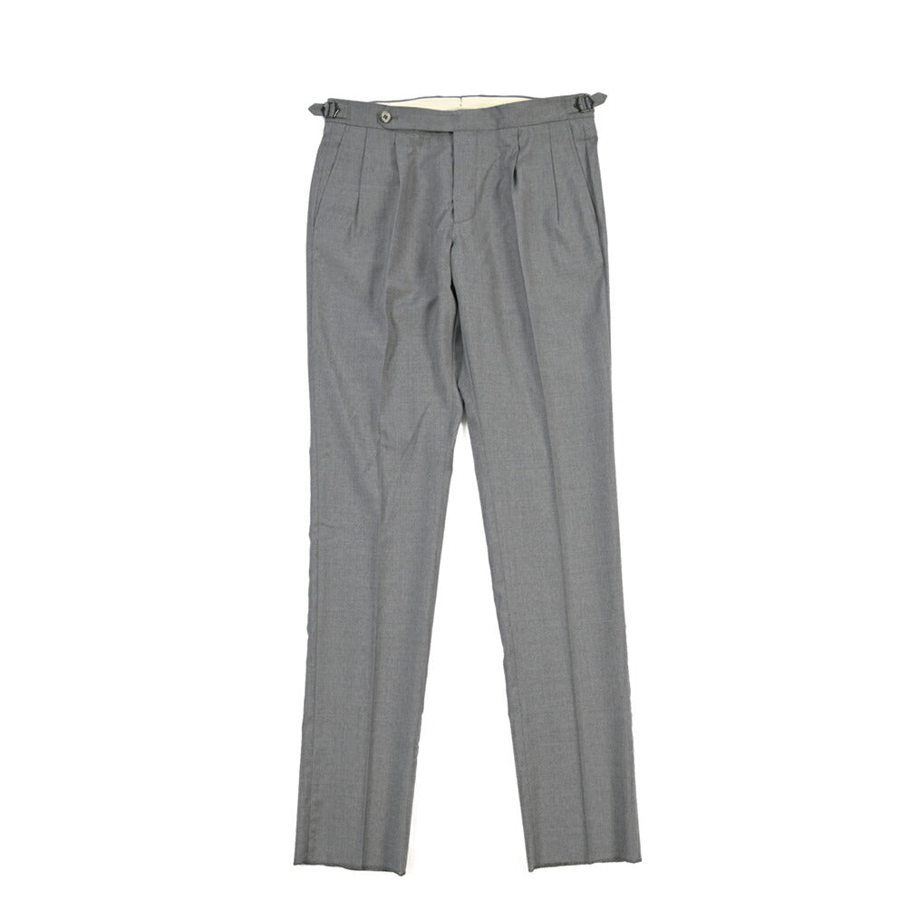 SALE｜GTA “HERRICK” ヴァージンウール100% ツータックスラックス / COMFORT FIT