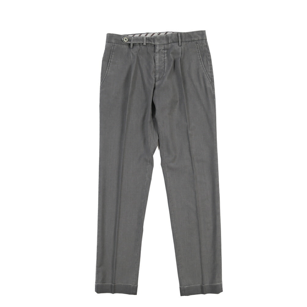 SALE｜GTA “BYRON” ヴァージンウール100% ワンタックスラックス / SLIM FIT