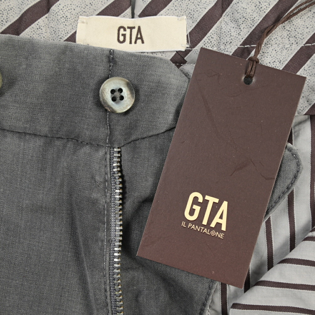 SALE｜GTA “800 SL” ヴァージンウール100% ノータックスラックス / SLIM FIT