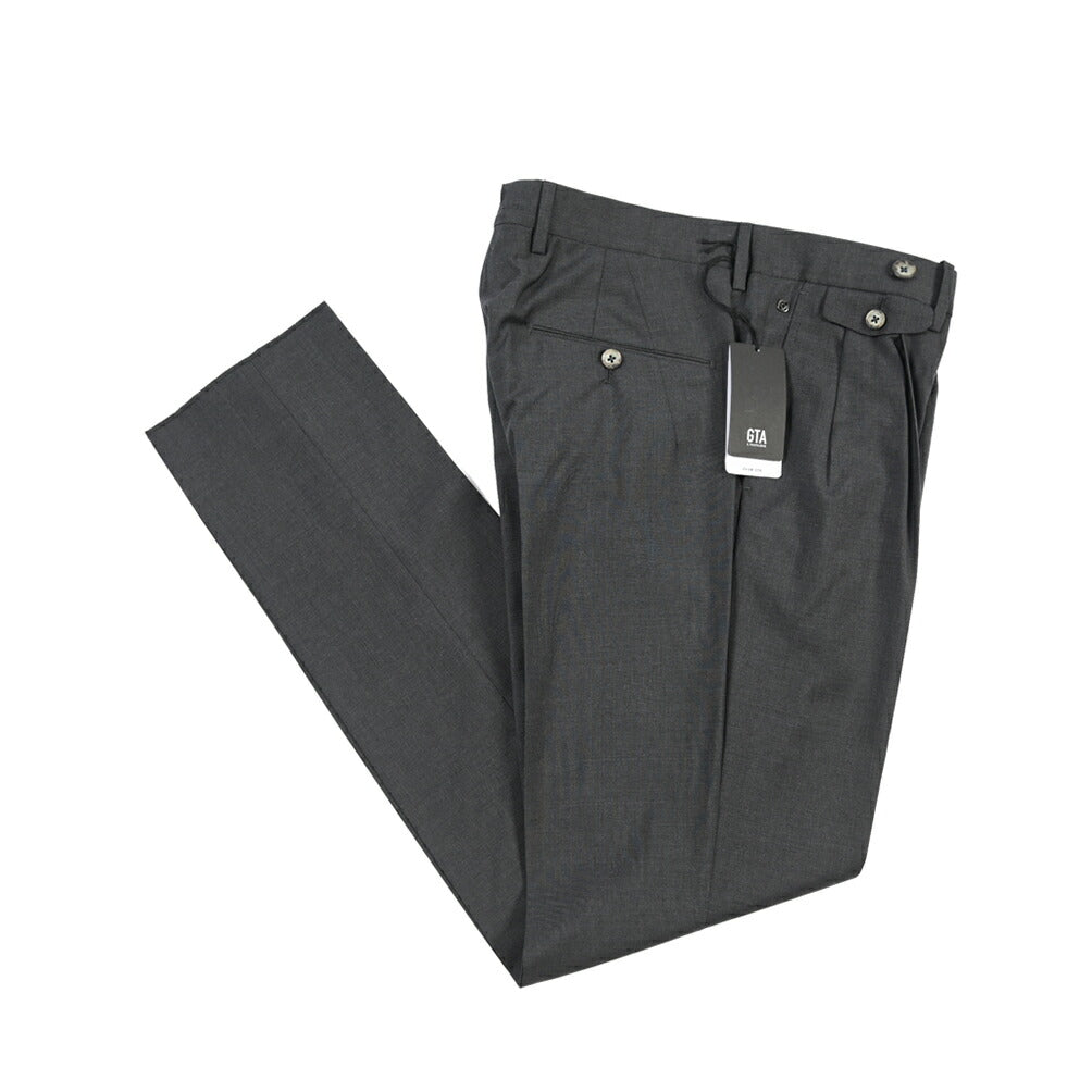 SALE｜GTA “HARRY” ウール100% ツータックスラックス / COMFORT FIT