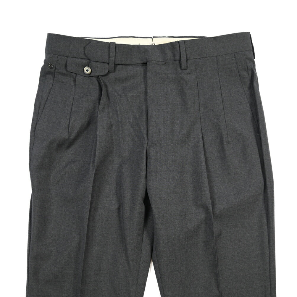 SALE｜GTA “HARRY” ウール100% ツータックスラックス / COMFORT FIT