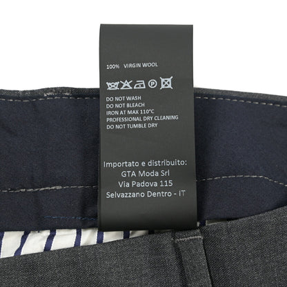 SALE｜GTA “NIKKO 01” ヴァージンウール100% ワンタックスラックス / SLIM FIT