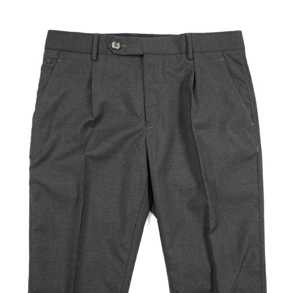 SALE｜GTA “NIKKO 01” ヴァージンウール100% ワンタックスラックス / SLIM FIT
