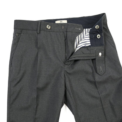 SALE｜GTA “NIKKO 01” ヴァージンウール100% ワンタックスラックス / SLIM FIT