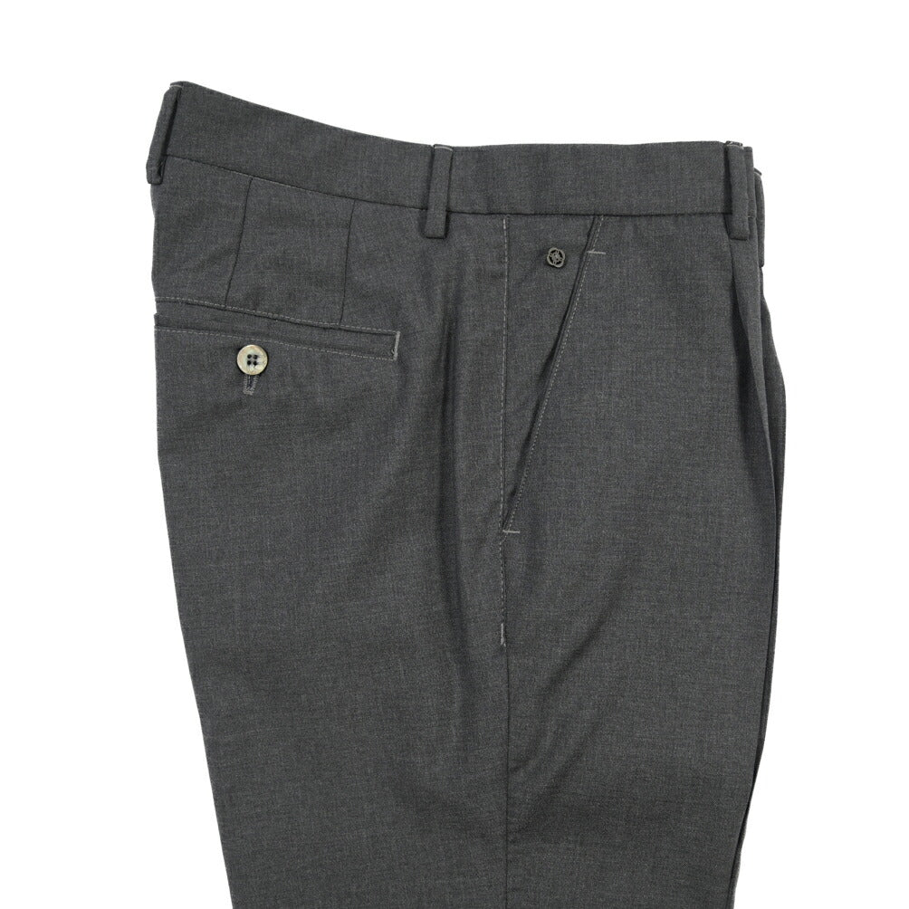 SALE｜GTA “NIKKO 01” ヴァージンウール100% ワンタックスラックス / SLIM FIT