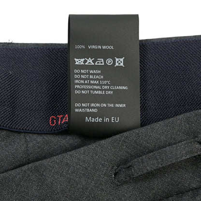 SALE｜GTA “HERRICK JOG” ヴァージンウール100% インドローコード付きジョガーパンツ / SLIM FIT