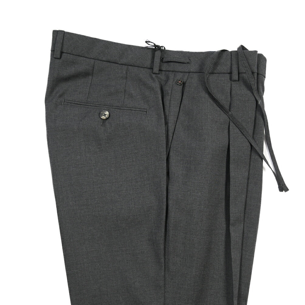 SALE｜GTA “HERRICK JOG” ヴァージンウール100% インドローコード付きジョガーパンツ / SLIM FIT