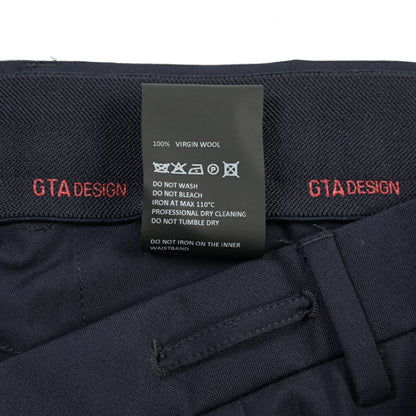 SALE｜GTA “HERRICK JOG” ヴァージンウール100% インドローコード付きジョガーパンツ / SLIM FIT