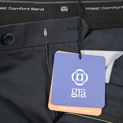 SALE｜GTA “NIKKO” ビスコース混ウール ノータックスラックス / SLIM FIT