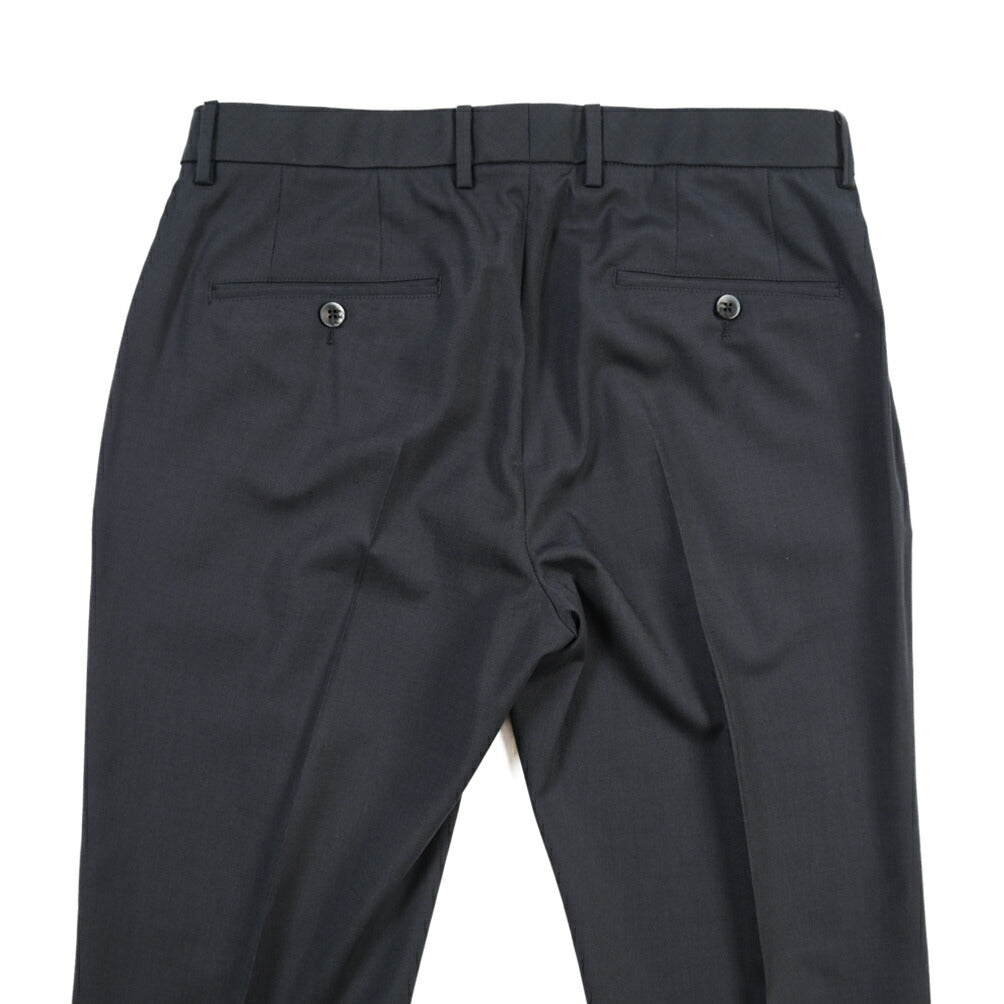 SALE｜GTA “NIKKO” ビスコース混ウール ノータックスラックス / SLIM FIT