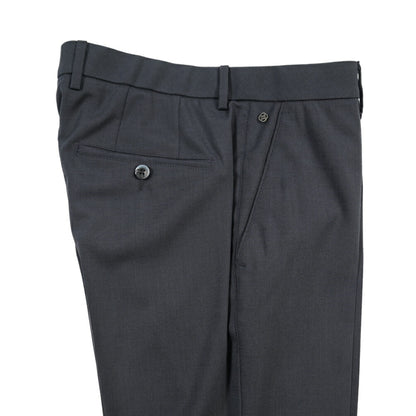 SALE｜GTA “NIKKO” ビスコース混ウール ノータックスラックス / SLIM FIT